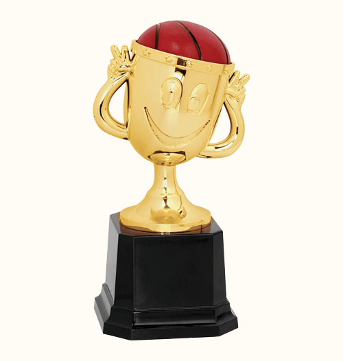 Basketball Happy Cup Trophy