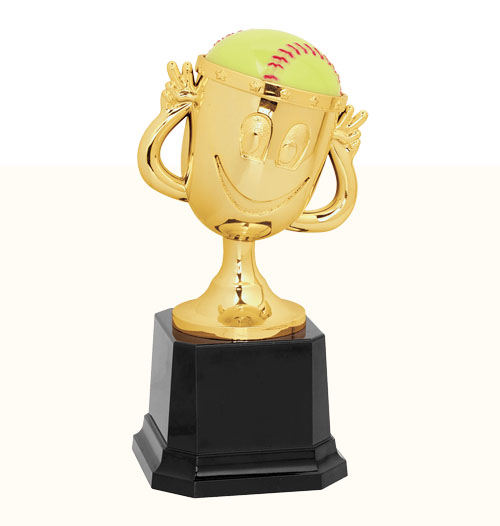 Softball Happy Cup Trophy