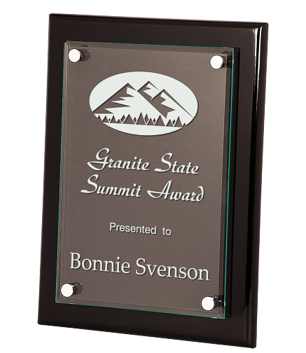 Custom Engraved Plaque Display